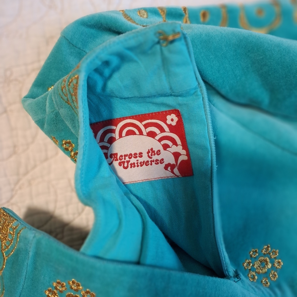 Hippie Shake Sgt Pepper Teal Tunic - Picture 4 of 13